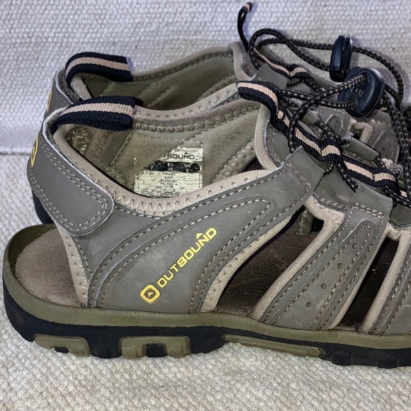 Outbound Men's size 7 Sandals - Black and Gray - Picture 9 of 15
